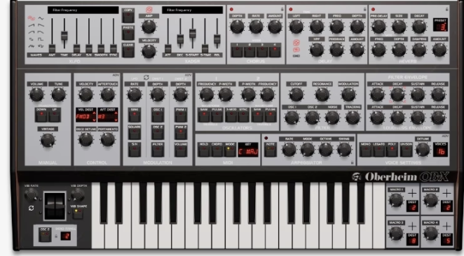 GForce Oberheim OB-X